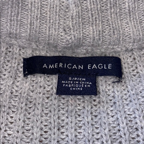 American eagle light gray sweater - Picture 2 of 5
